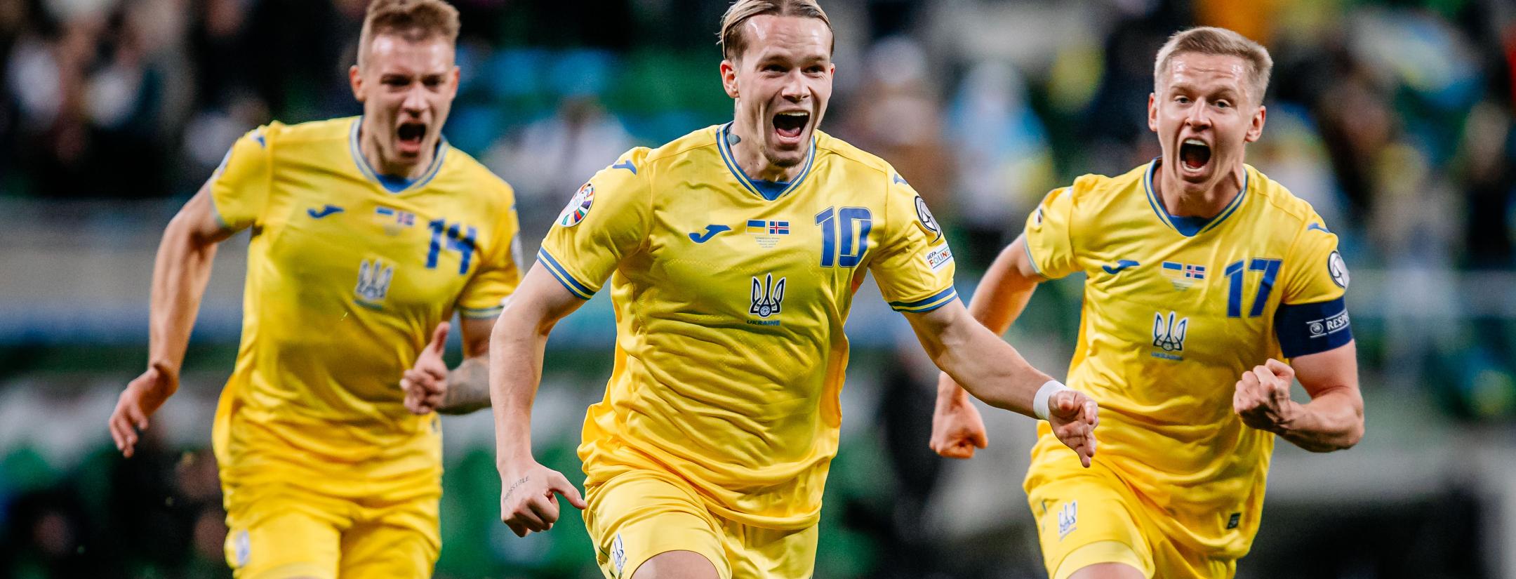 Ukraine qualify for Euro