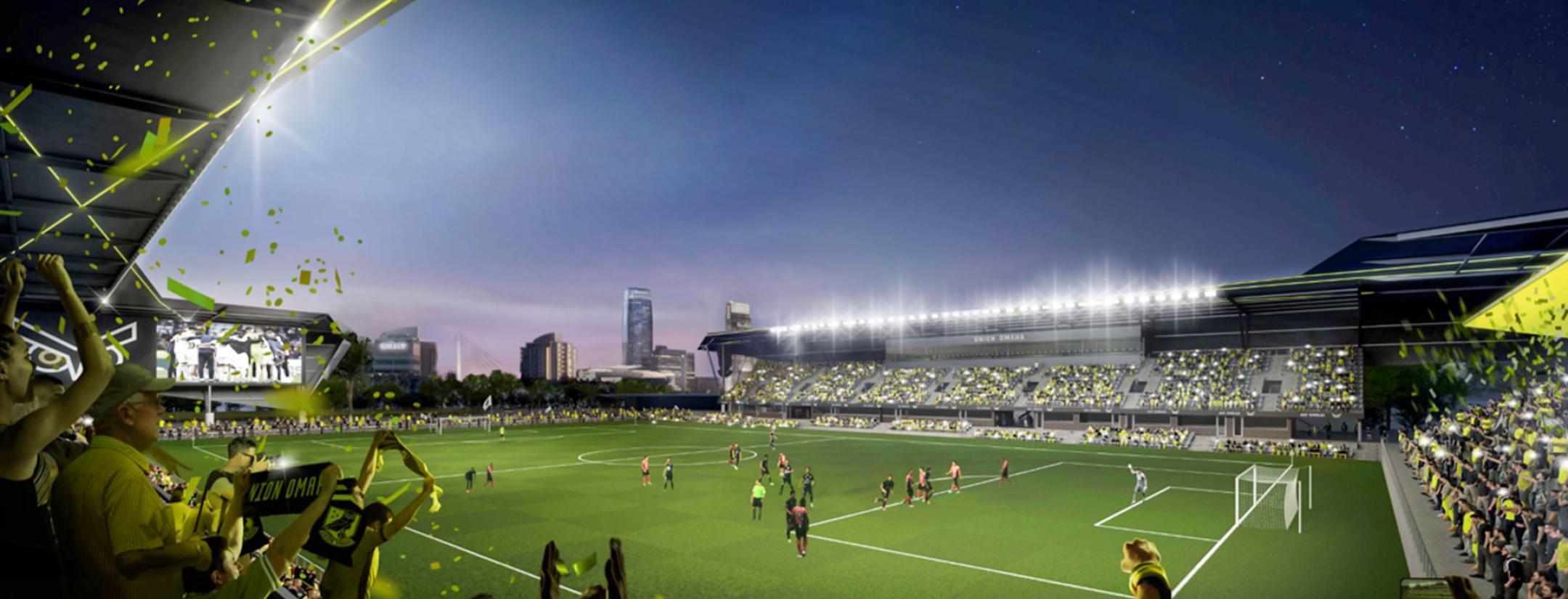 Union Omaha soccer stadium