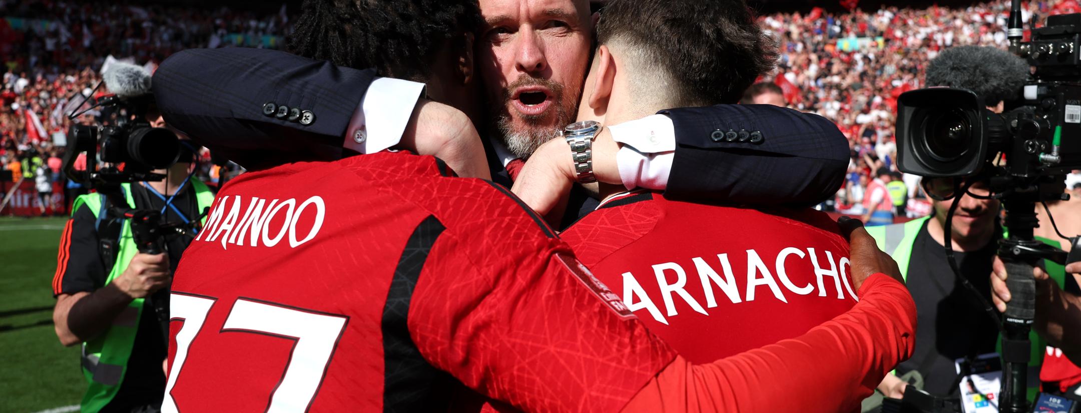 Garnacho goal vs Man City leads United to FA Cup glory