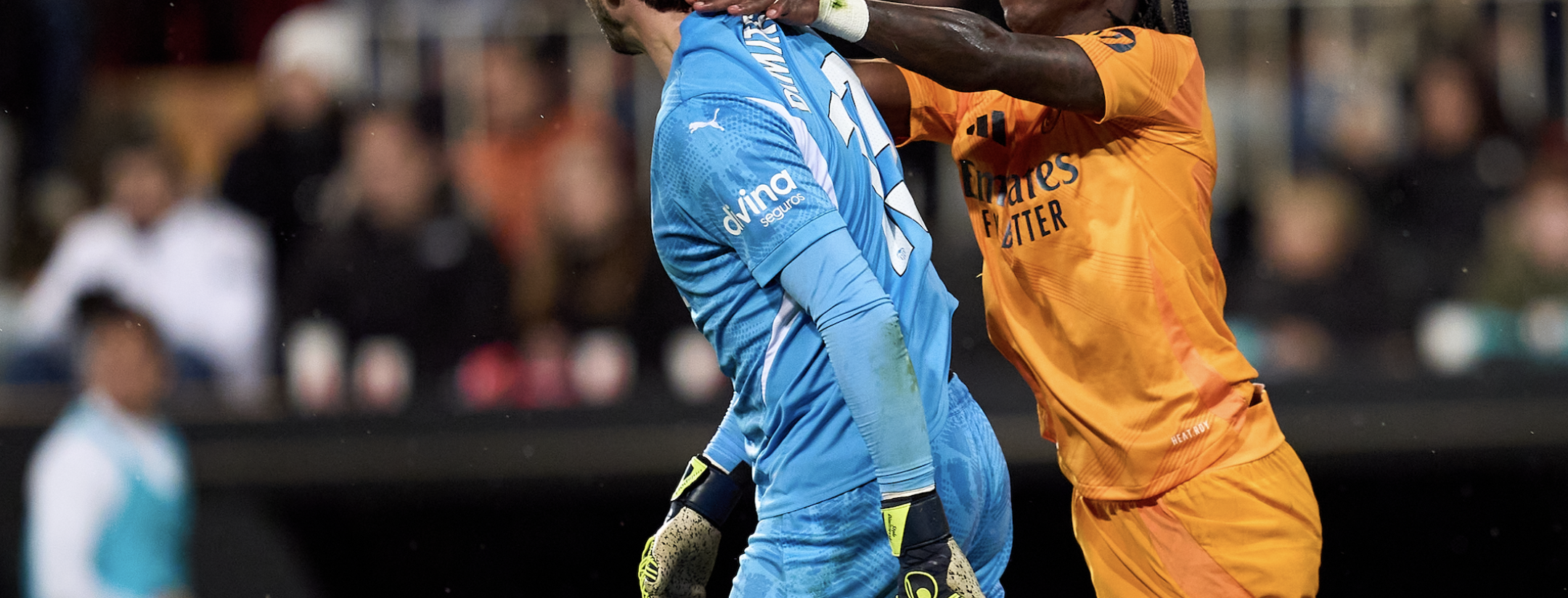 Vinicius red card vs Valencia