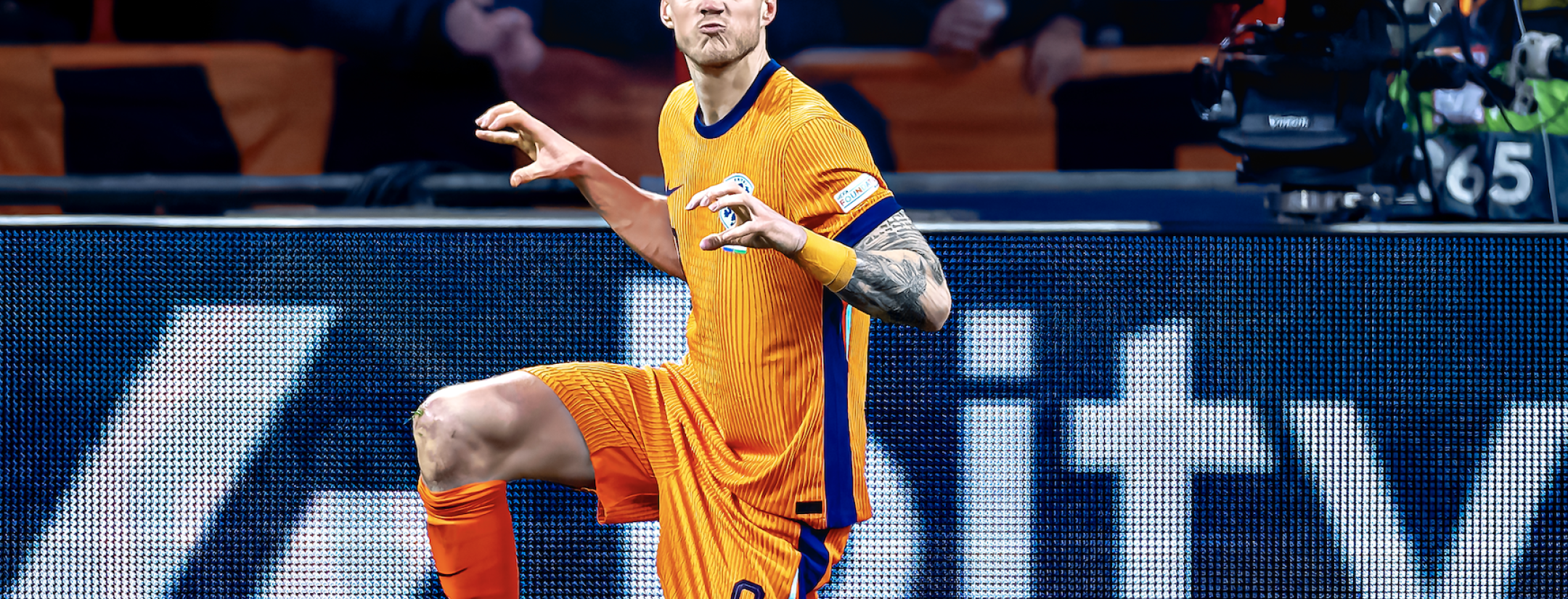 Weghorst celebration vs Hungary