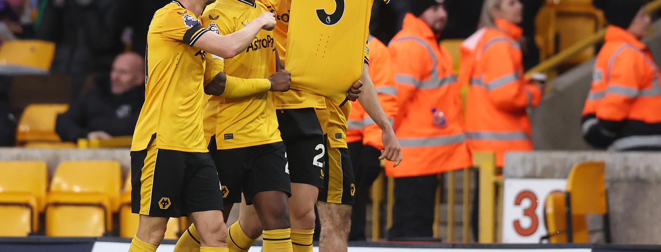 Wolves tribute to Lemina