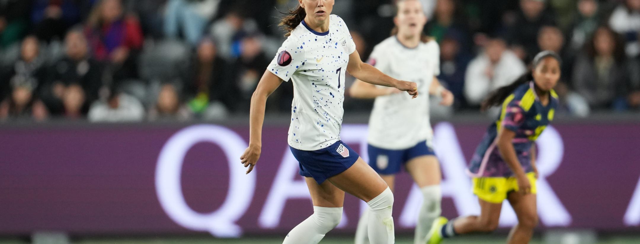 Alex Morgan miss vs Colombia