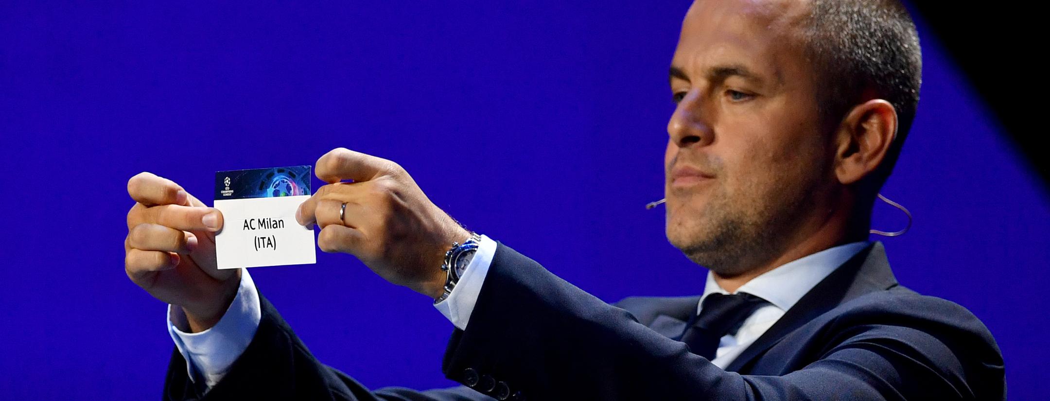 UEFA Champions League Group of Death with AC Milan