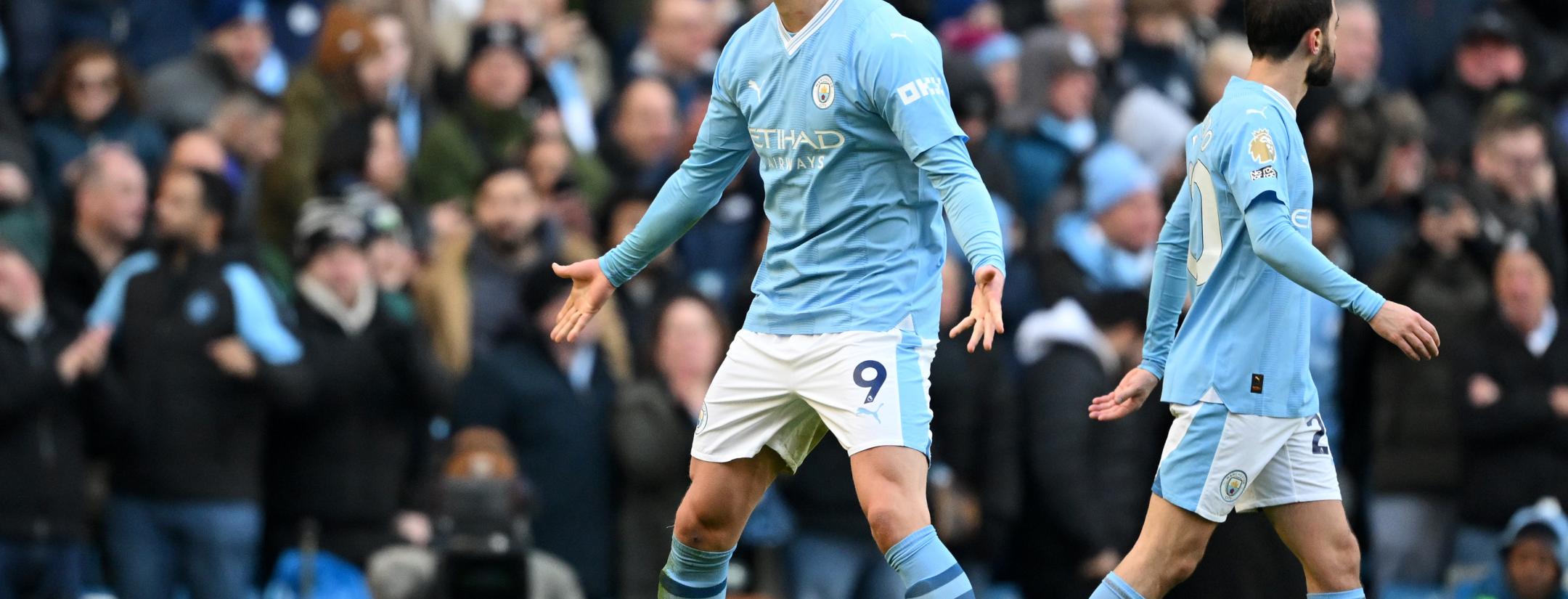 Haaland 50th EPL goal