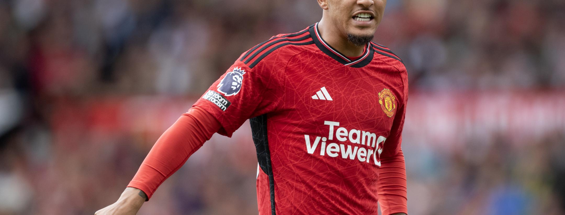 Jadon Sancho training alone for foreseeable future