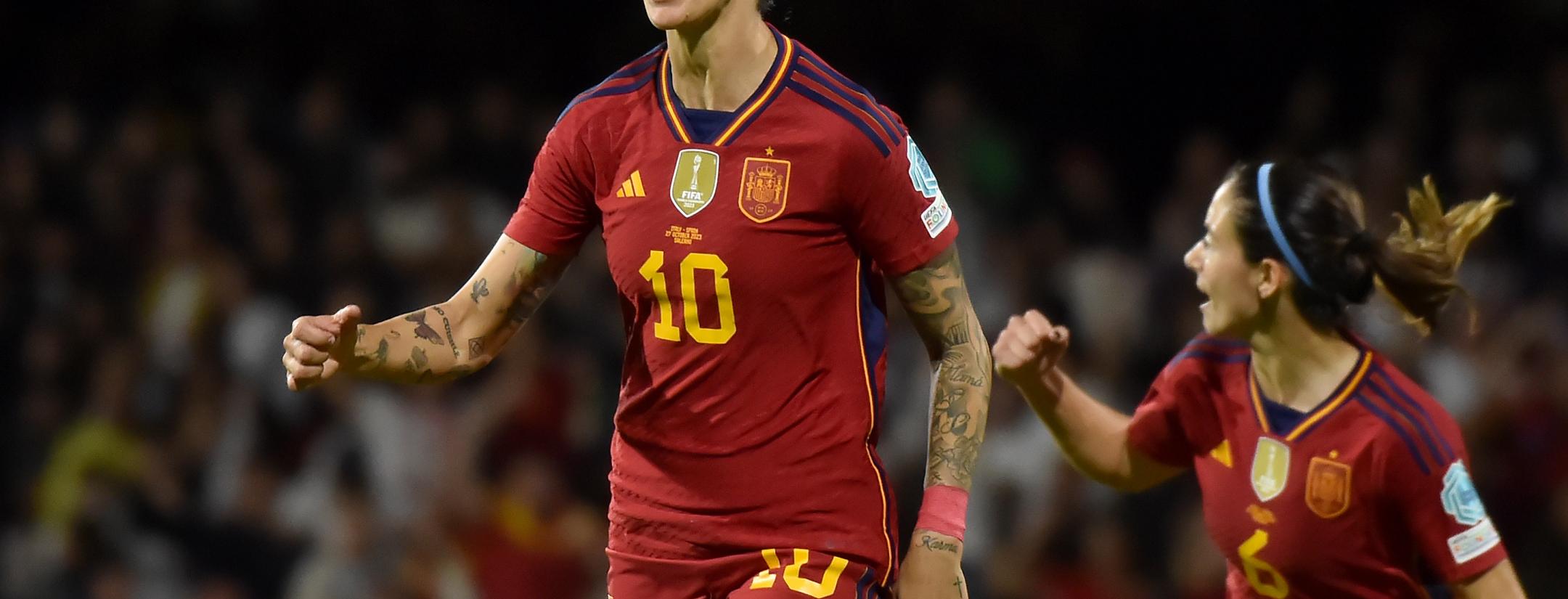 Jenni Hermoso goal vs Italy