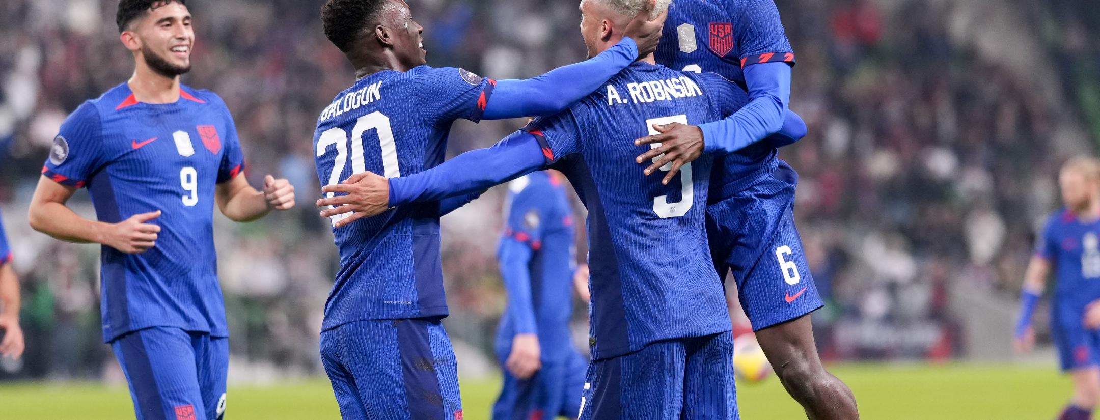 Latest FIFA rankings USMNT