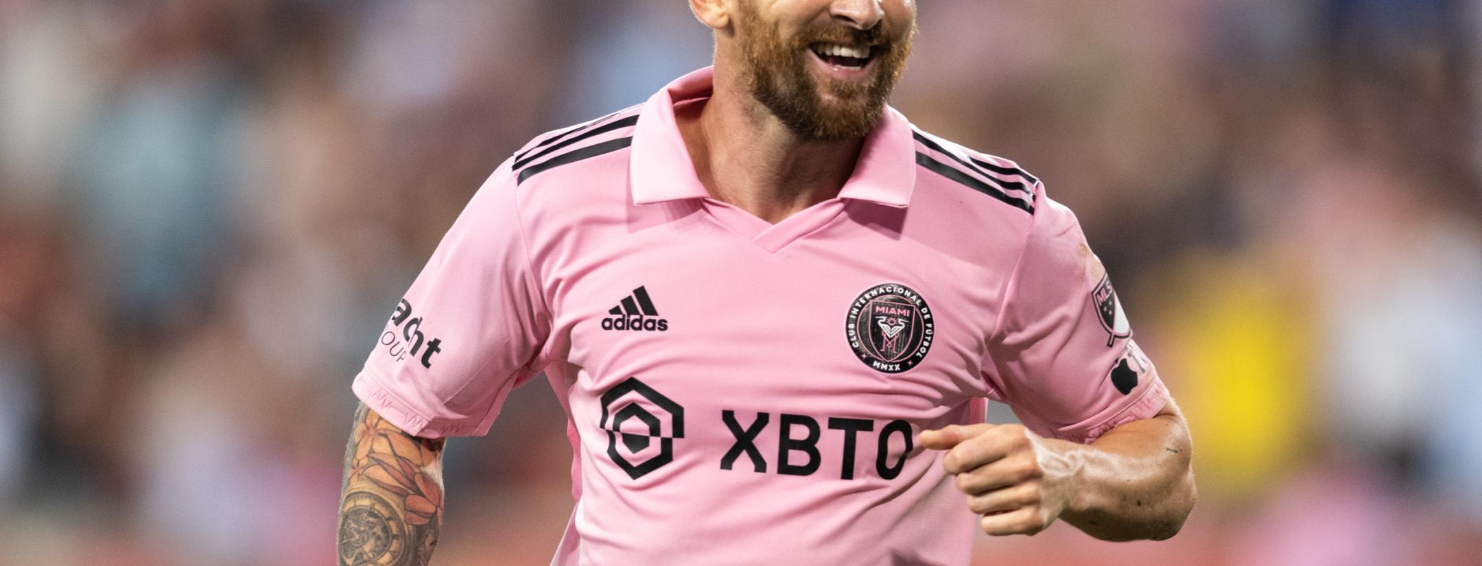 Lionel Messi MLS debut goal