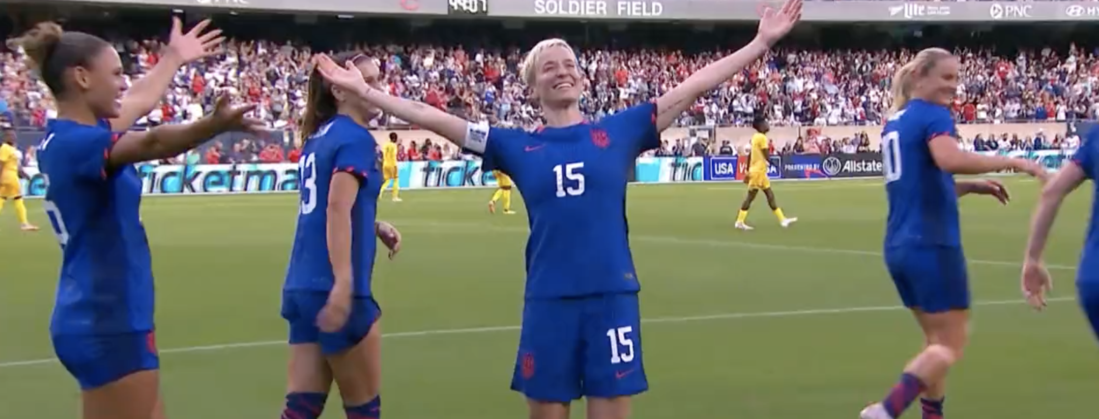 Rapinoe last USWNT game