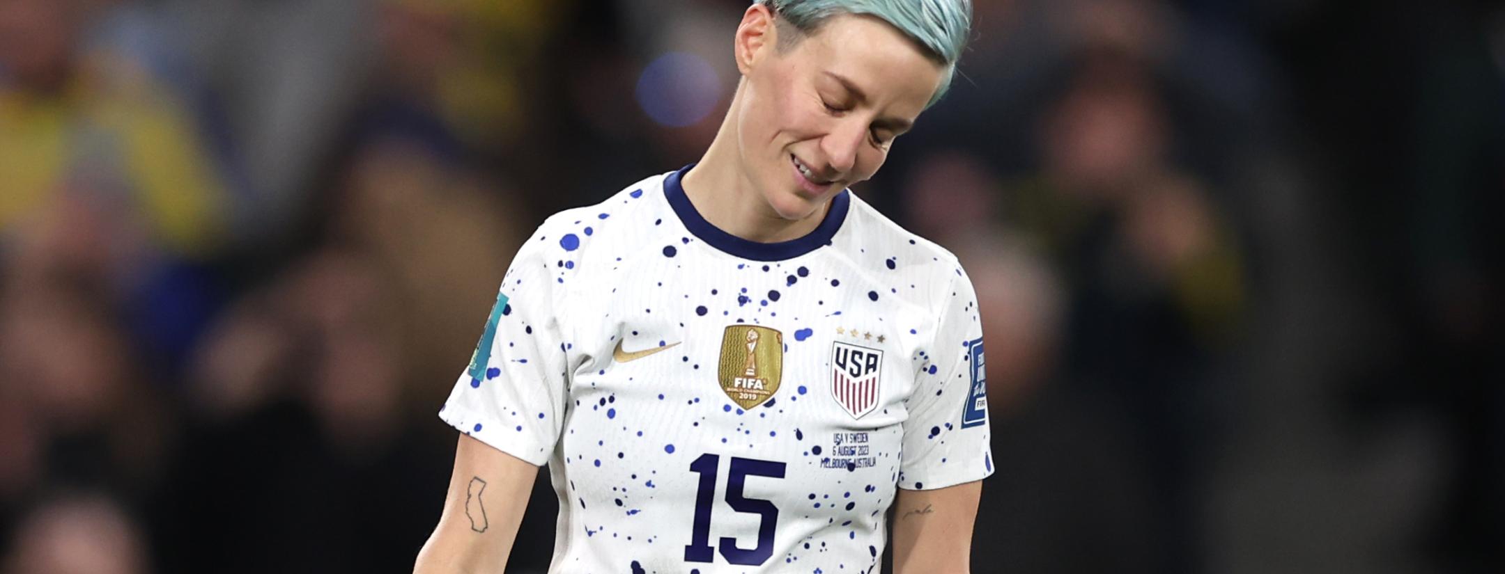 Megan Rapinoe Penalty Miss Smile