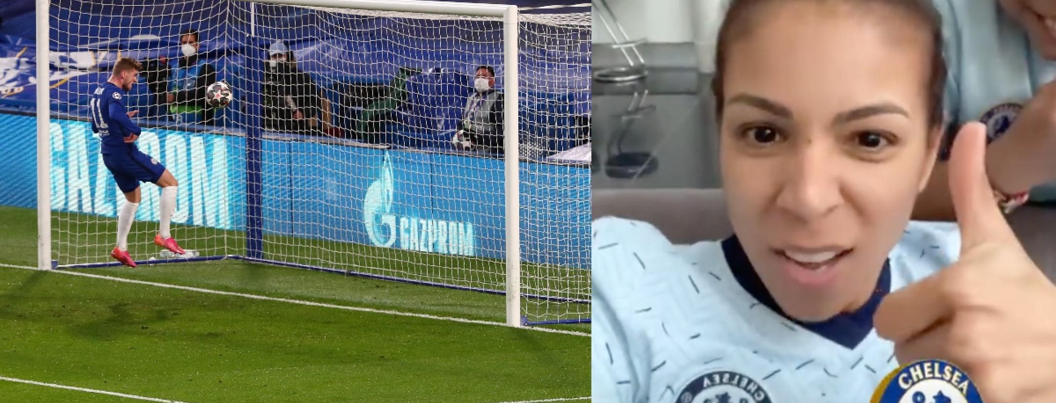 Esposa de Thiago Silva