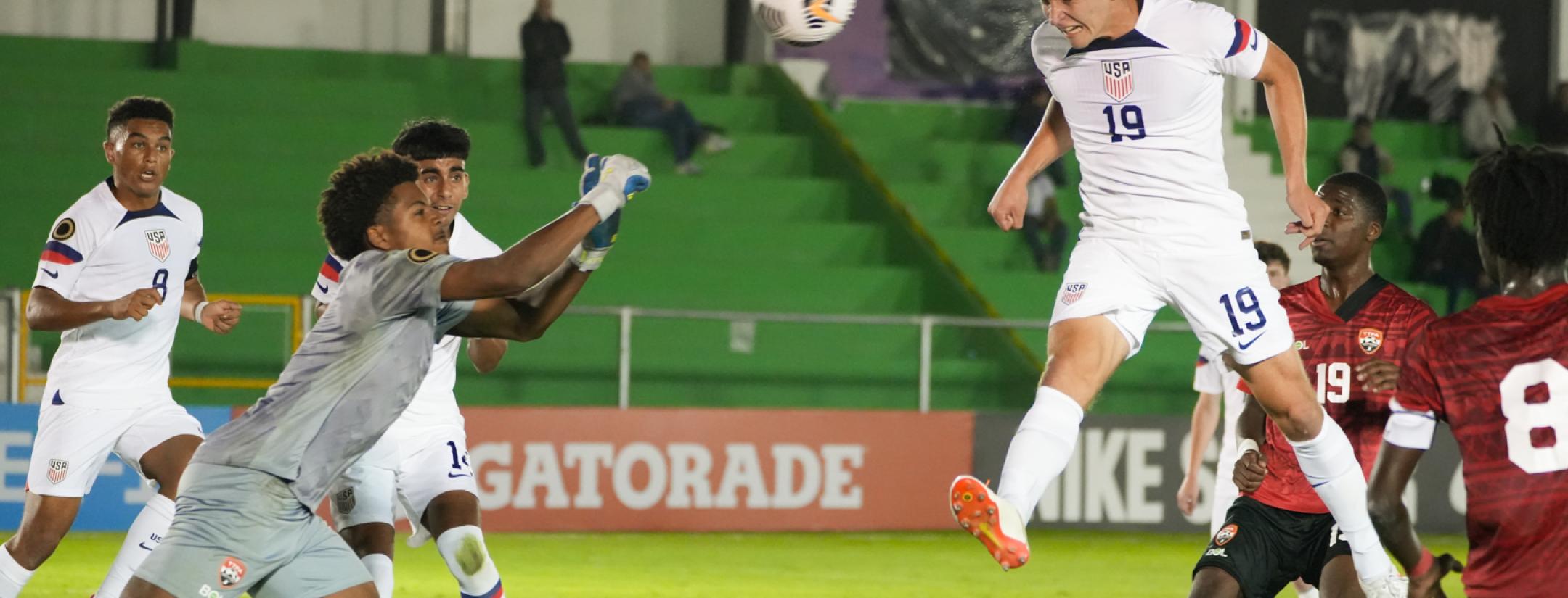 USMNT open Concacaf U17 Championship with emphatic wins