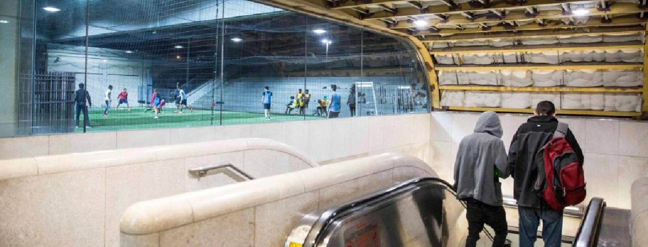 Urban soccer fields in the USA