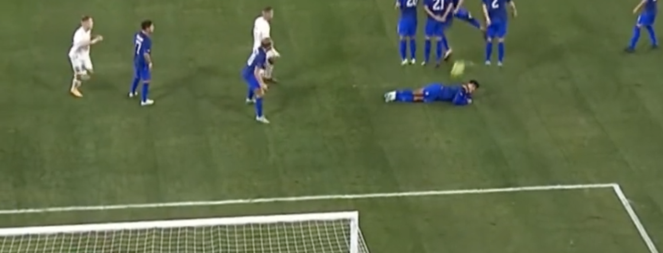 Walker Zimmerman Wall Fail vs. Serbia