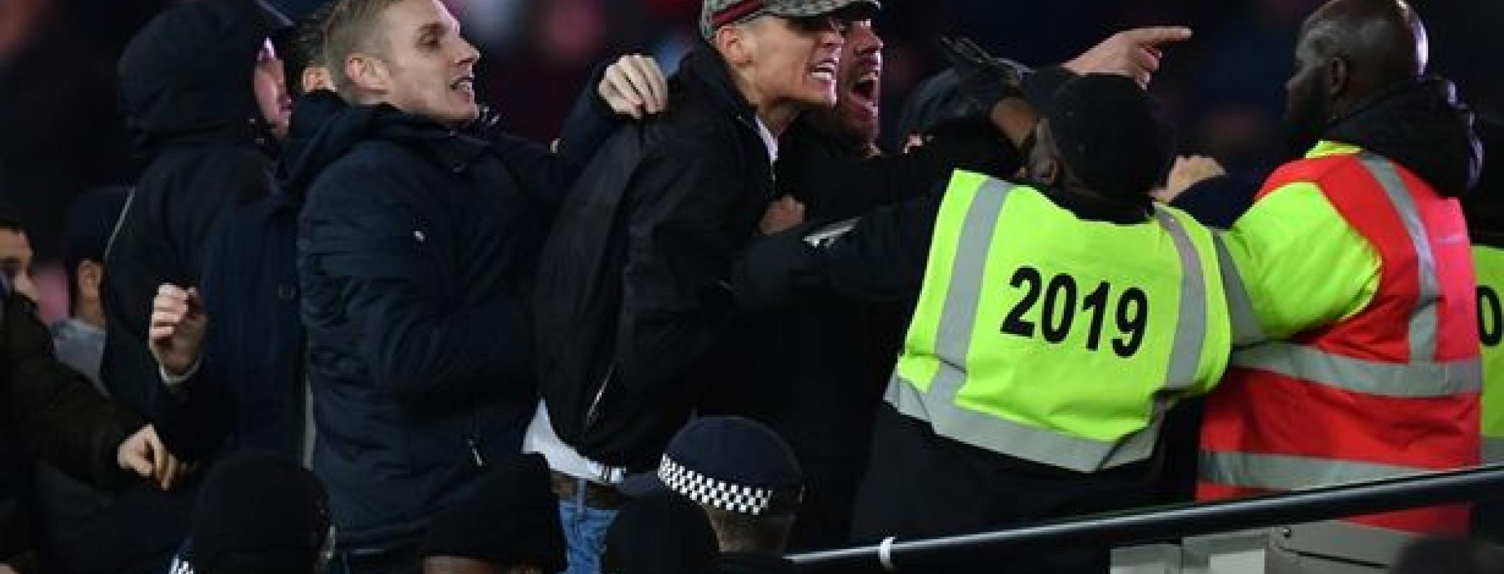 Tempers Flair At The West Ham vs Chelsea Match