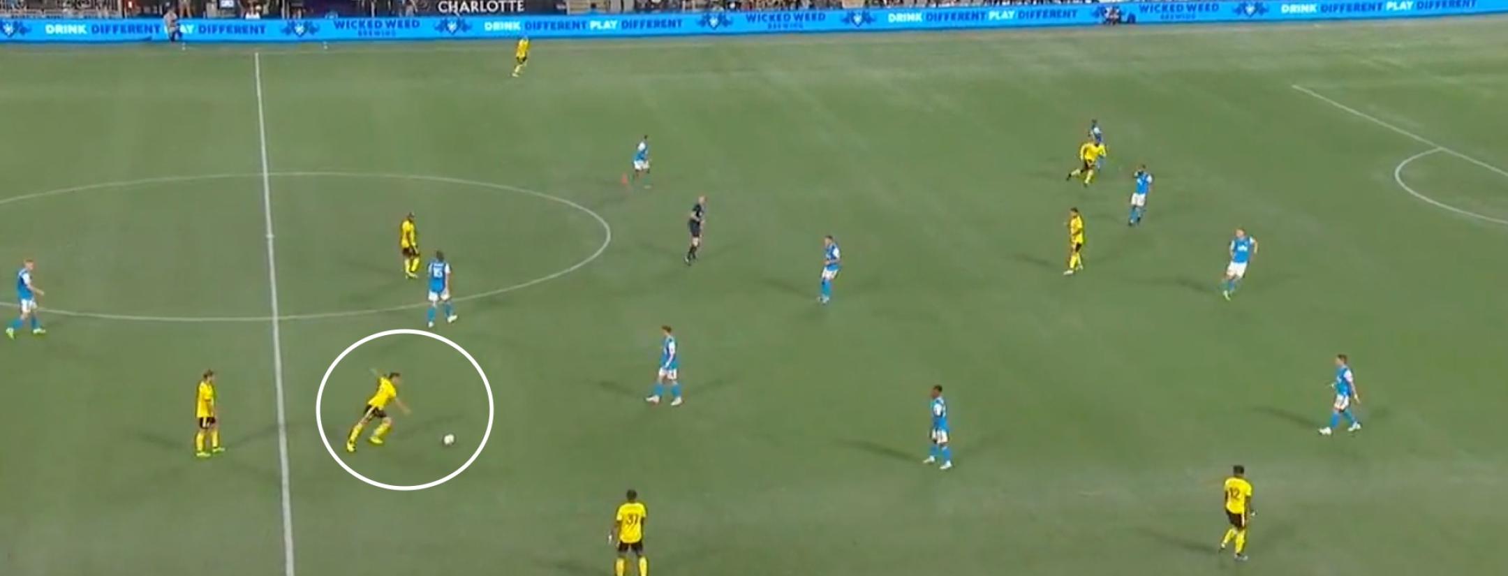 Longest free kick goal in MLS history