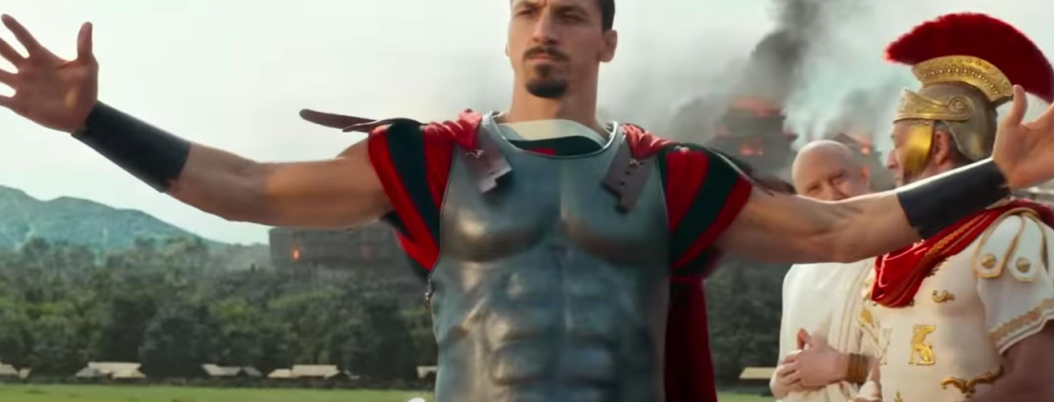 Zlatan Ibrahimovic role in the new Asterix and Obelix movie