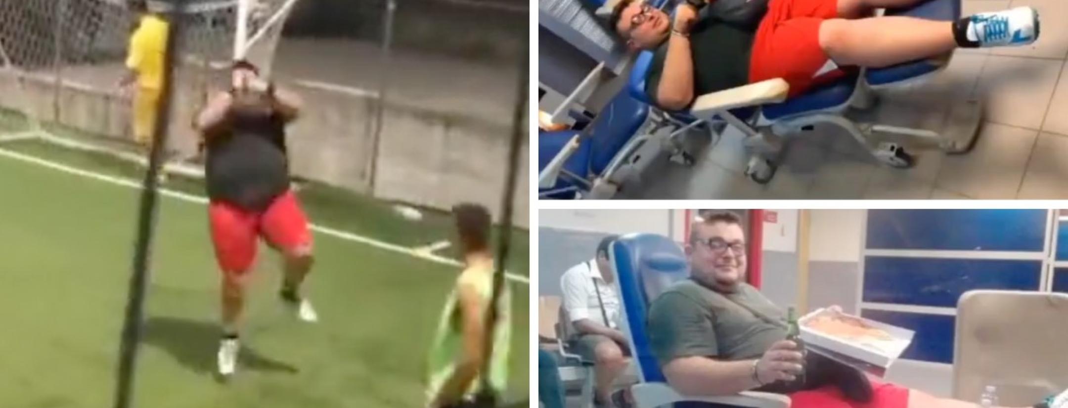 Cristiano Ronaldo SIU celebration injury