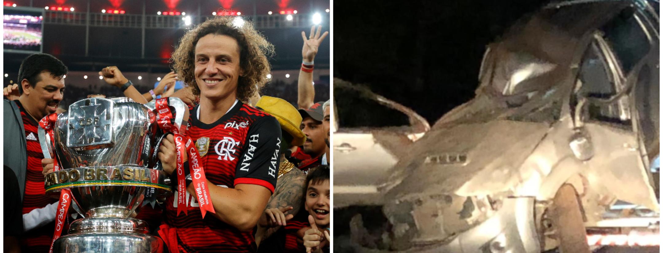 David Luiz's family suffers car accident