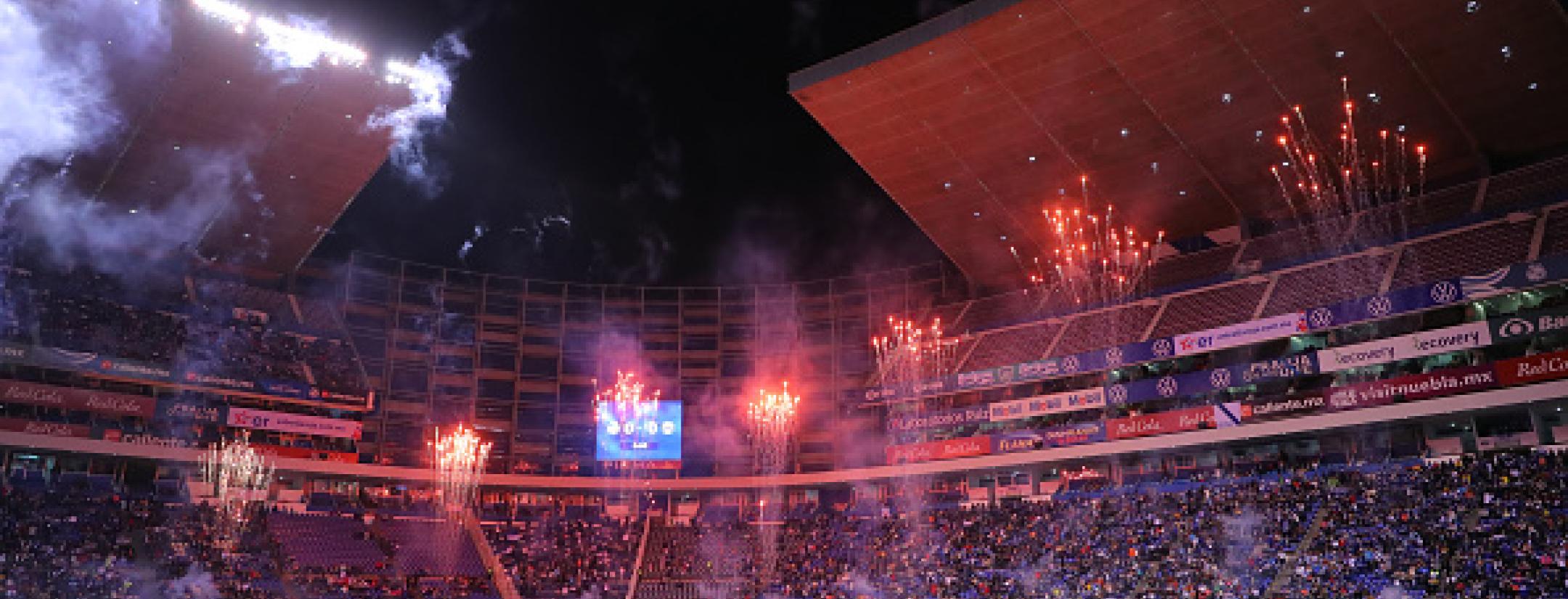 El ambiente antes del Puebla-Cruz Azul.