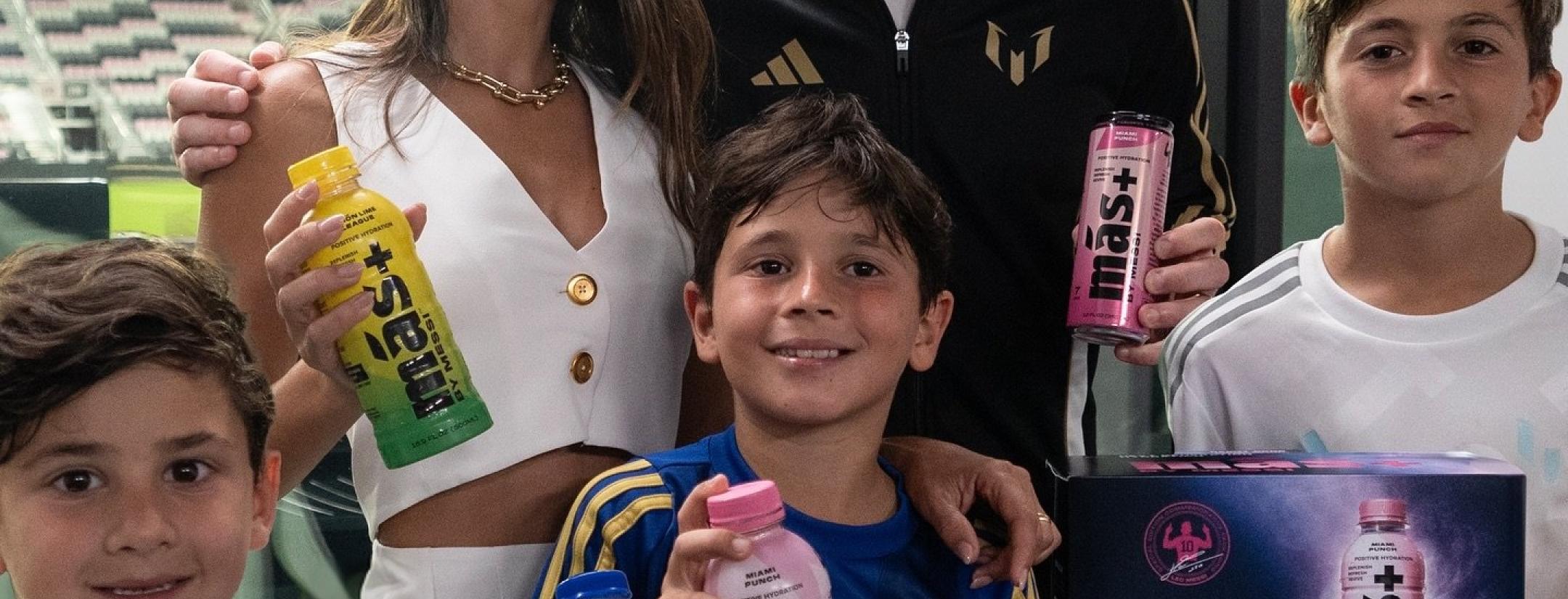 Lionel Messi Mas+ drink draws comparison to Prime