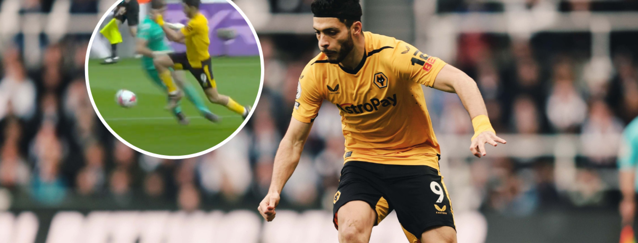 Penal no cobrado a Raúl Jiménez