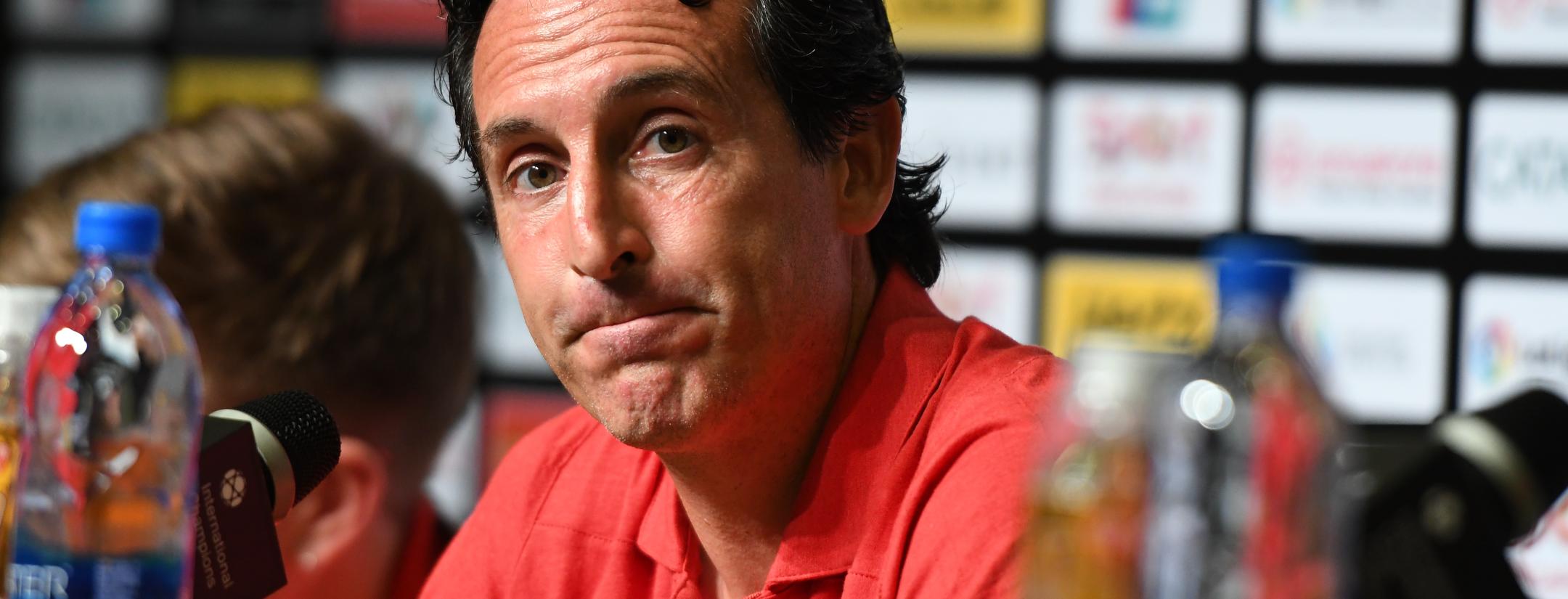 Unai Emery bans fruit juice