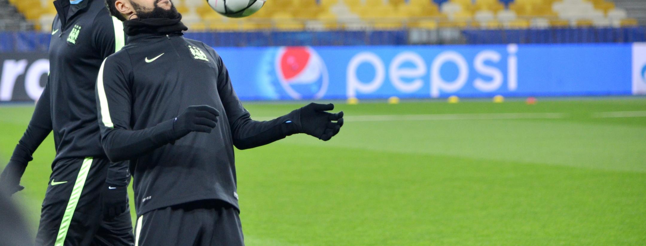 Gael Clichy training goal