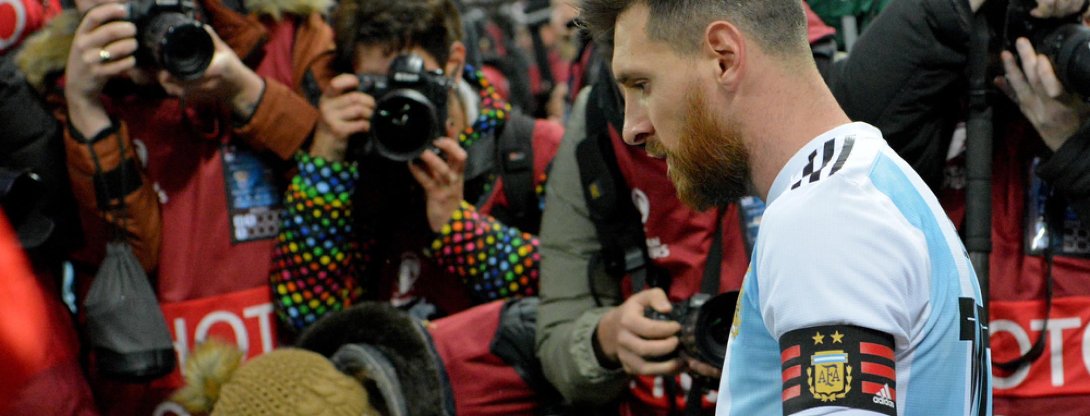 Lionel Messi international retirement