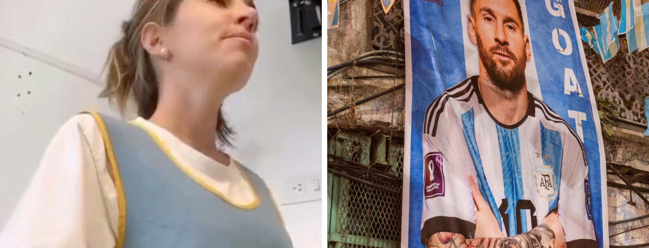 Teacher silences students thanks to Messi 