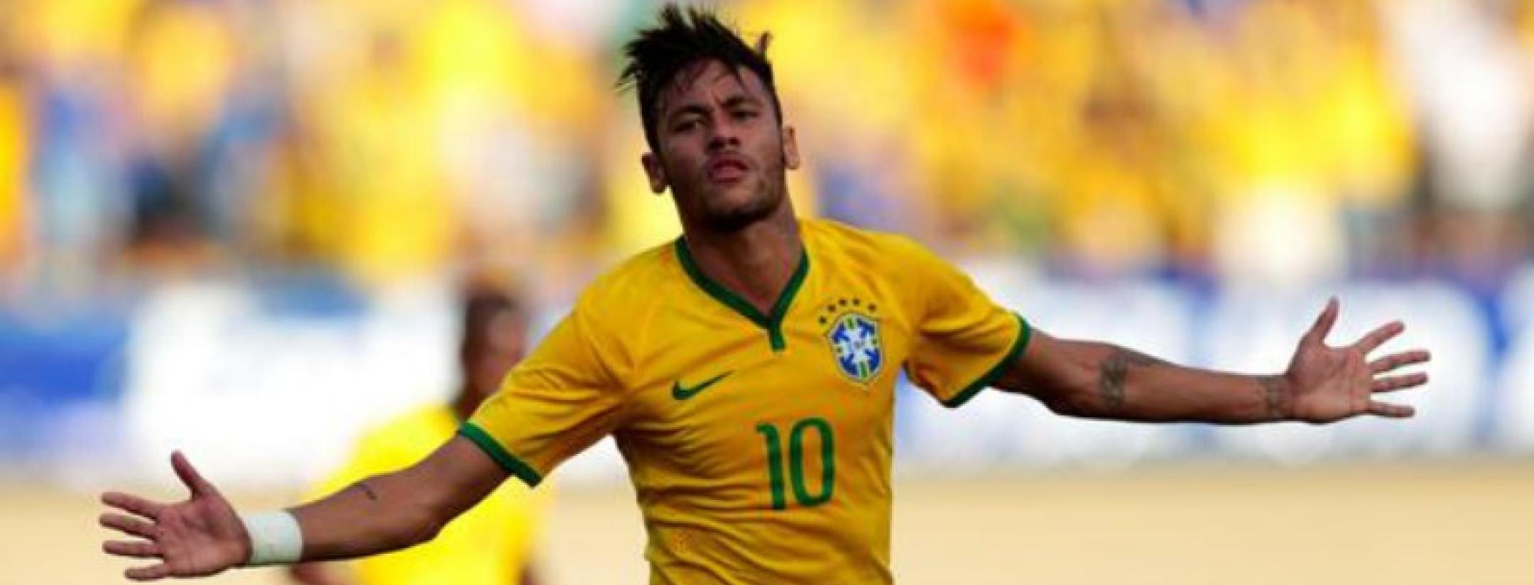 Neymar Celebrates