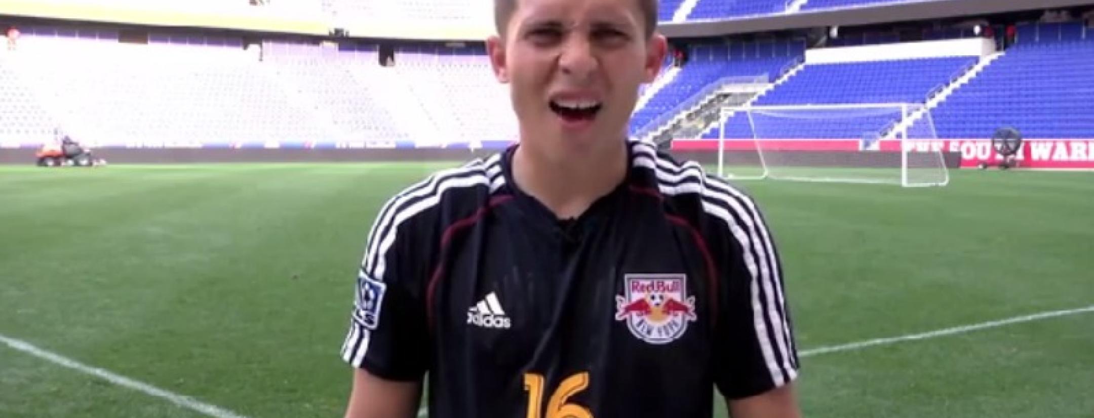 Red Bulls try British accents