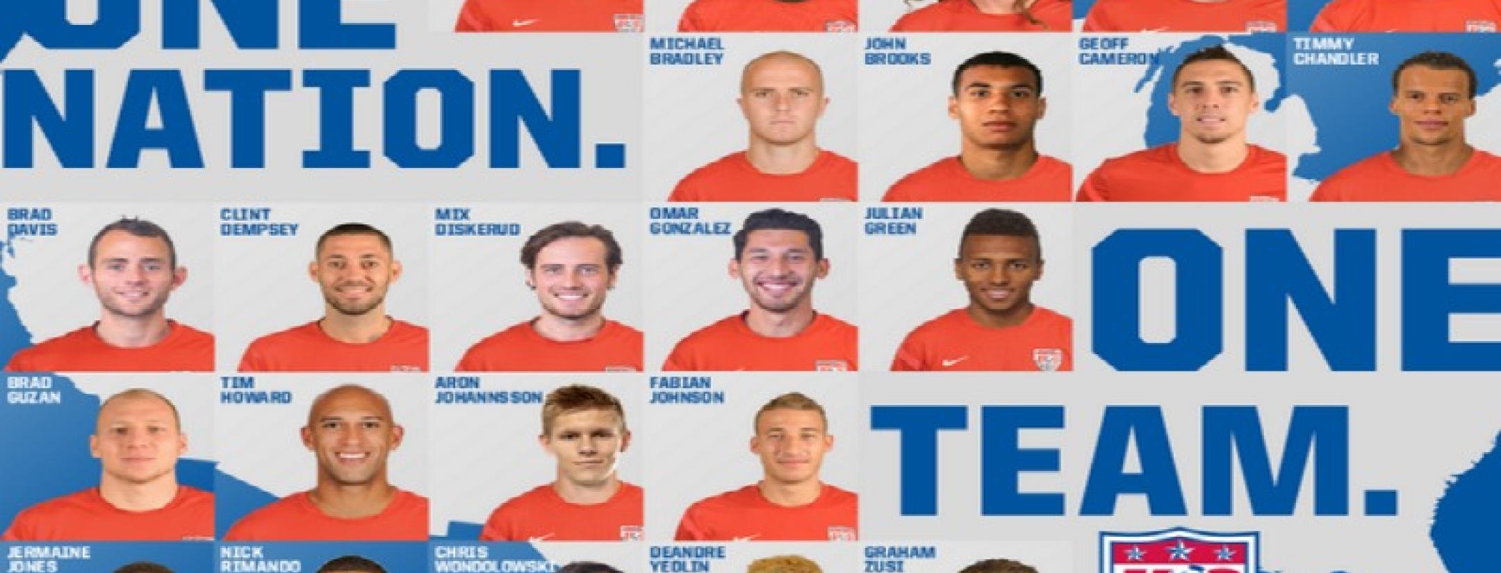 USMNT World Cup Roster Photo, The Final 23 