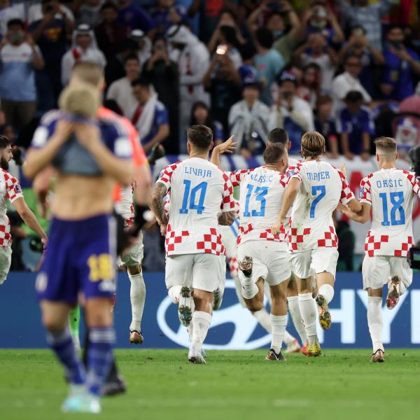 Croatia beats Japan in PK shootout