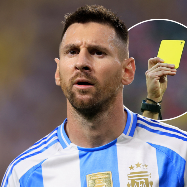 Lionel Messi not given yellow card in return of match-worn jersey