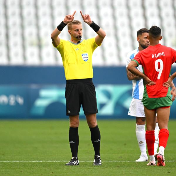 Argentina vs Morocco VAR controversy 