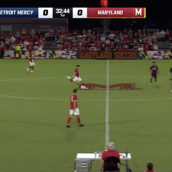 Maryland midfield goal