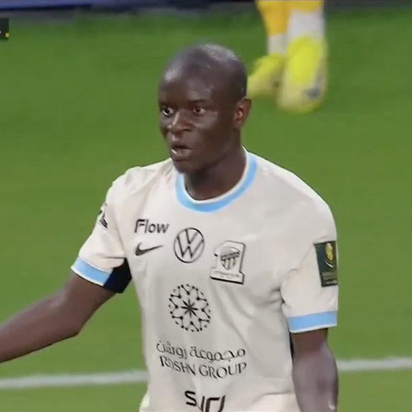 Kanté upset with referee