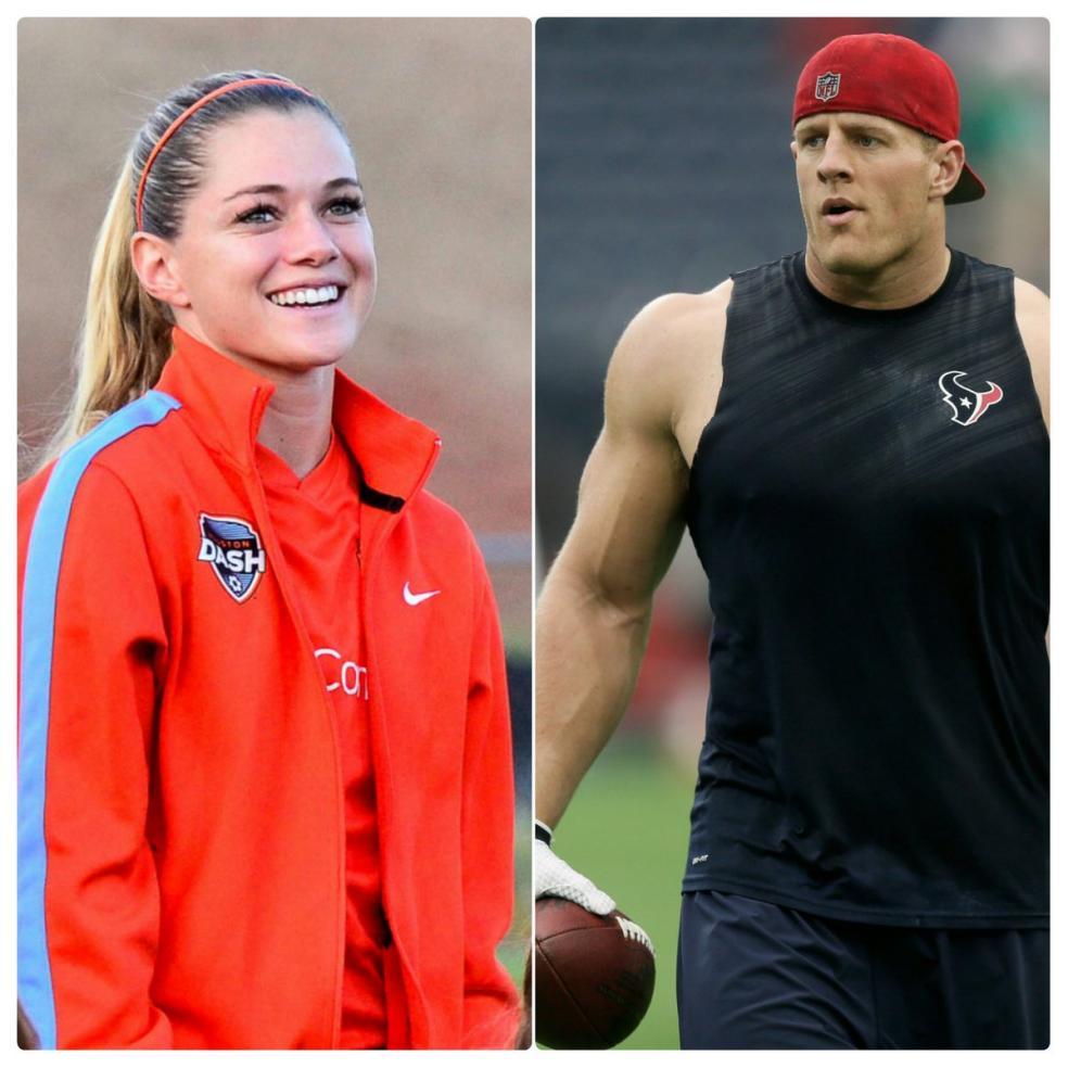Athletes dating celebrities: J.J. Watt & Kealia Ohai