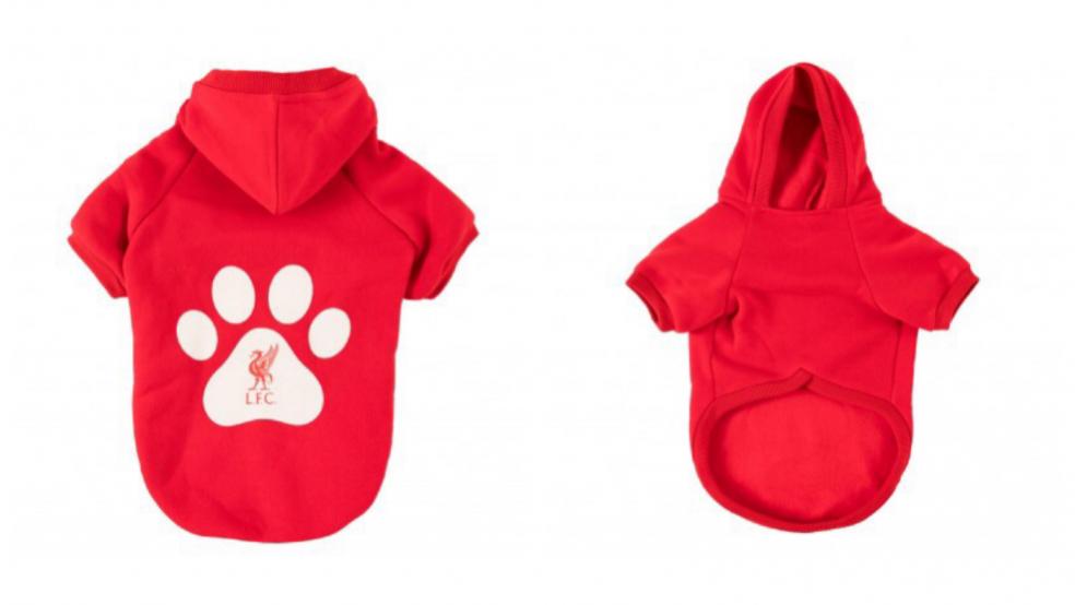Best Soccer Gifts: Liverpool FC Dog Hoodie