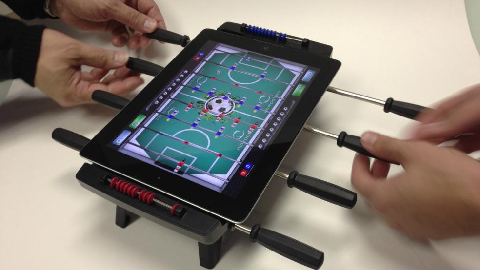 Best Soccer Gifts: iPad Foosball