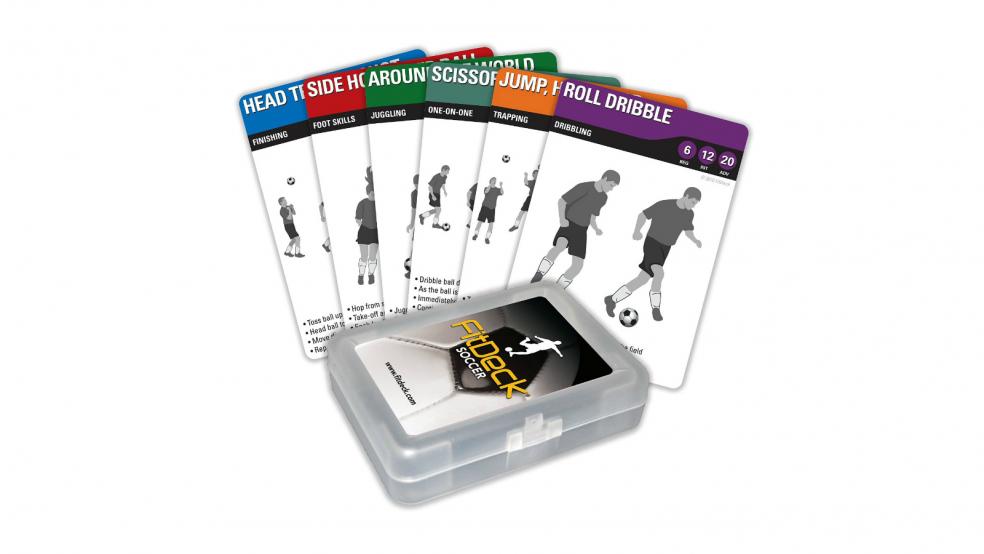 Last Minute Soccer Gifts Amazon Prime: FitDeck Exercise Playing Cards