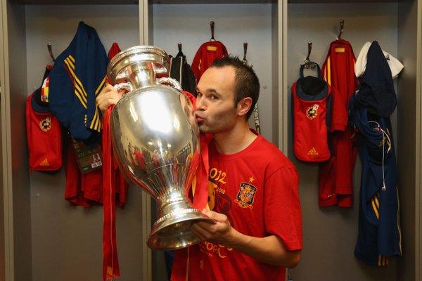 Soccer Players With Most Trophies - Andres Iniesta