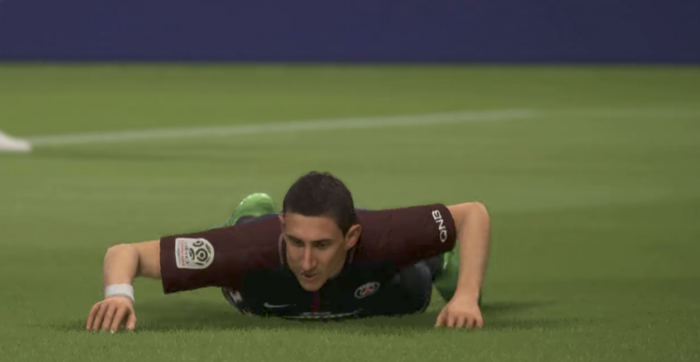 New FIFA 18 Celebrations - Knee Slide Fail Celebration  