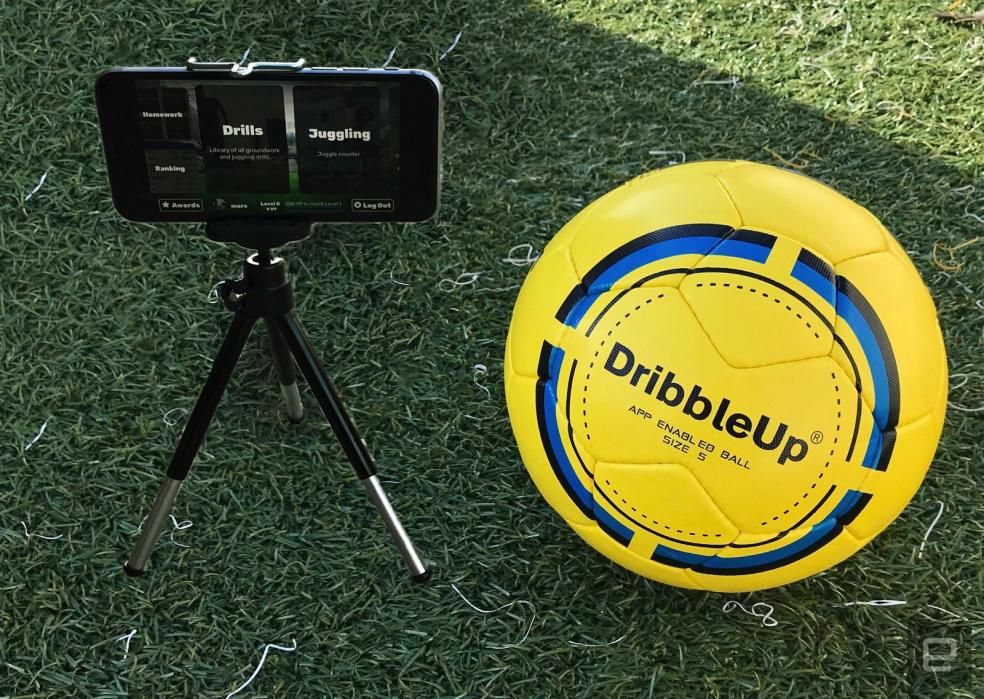 Best Gifts For Soccer Players - DribbleUp App Connected Soccer Ball 
