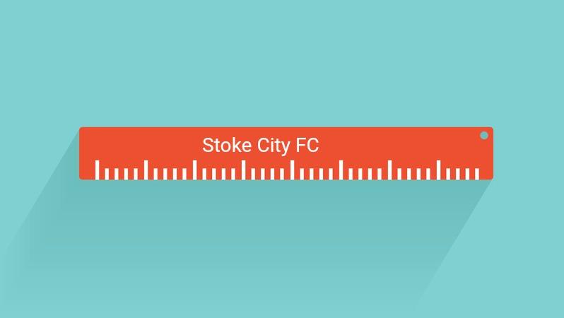 funniest soccer gifts - Stoke City Ruler