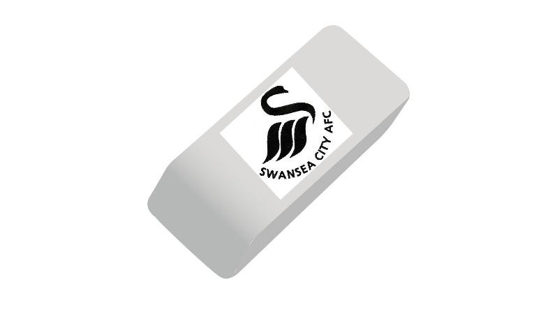 funniest soccer gifts - Swansea City eraser