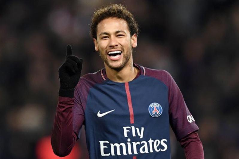 Neymar celebrating