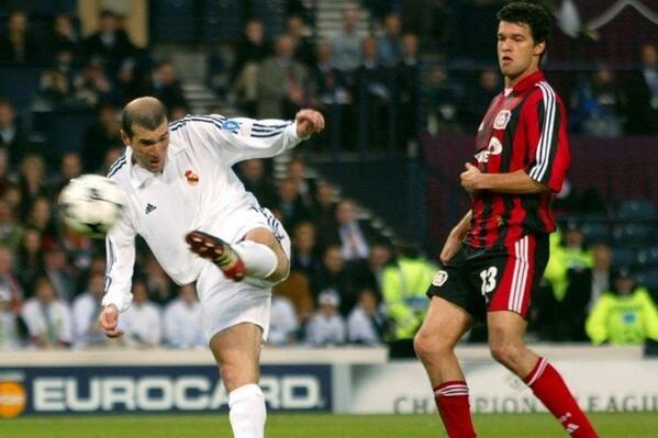 Zinedine Zidane breaks Leverkusen hearts